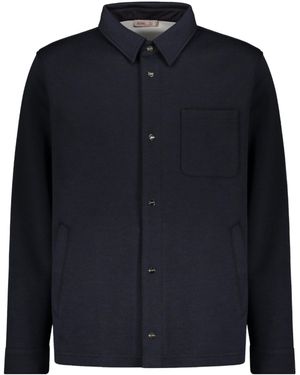 Herno Long-Sleeved Casual Jacket - Blue