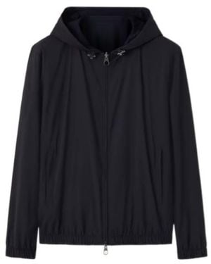 Loro Piana Long-Sleeve Zip-Up Jacket - Black