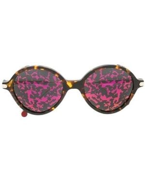 Dior Logo Sunglasses - Purple