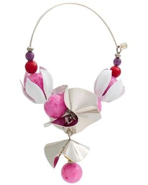 Isabel Marant Metal Hoop Earrings - Pink