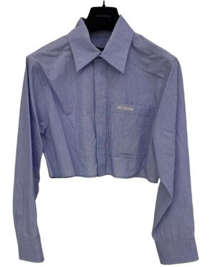 we11done Long Sleeve Shirt - Blue