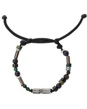 Balenciaga Bb Icon Beads Bracelet - Metallic