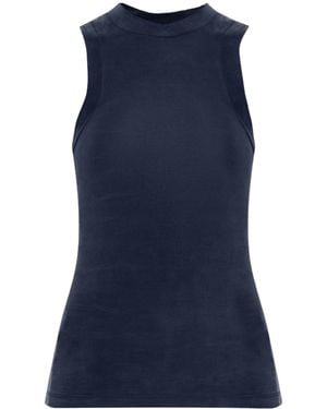 IRO Solid Colour Vest - Blue