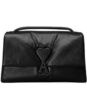 Ami Paris Ami Voulez Vous Shoulder Bag - Black