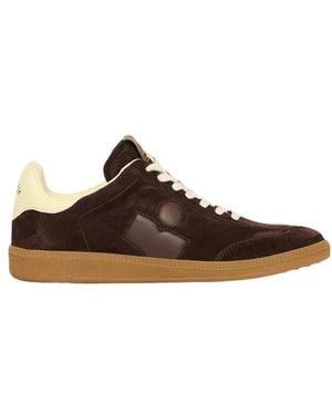 Isabel Marant Brycy Suede Trainers - Brown