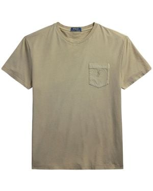 Ralph Lauren Khaki Crewneck Shortsleeve Tee - Green
