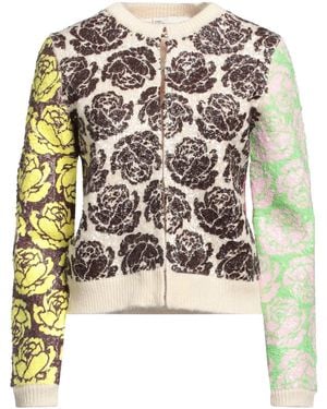 Tory Burch Floral-Print Cardigan - White