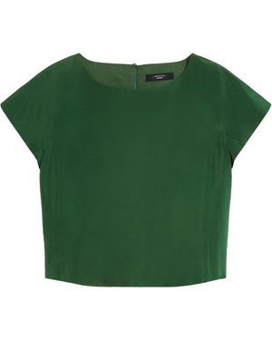 Weekend by Maxmara Open-Necked Shirt - Green