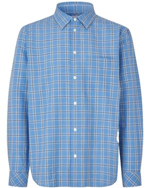 Samsøe & Samsøe Sadamon Shirt - Blue
