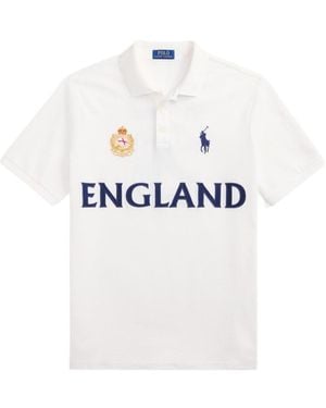 Polo Ralph Lauren Classic Fit England Polo Shirt - White