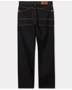 KENZO Off- Paris Cargo Monkey Fit Jeans in Natural for Men | Lyst