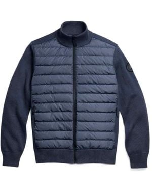 Canada Goose Hybridge Knit Jacket - Blue