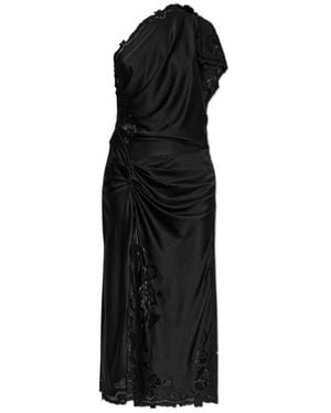 Isabel Marant One-Shoulder Dress - Black