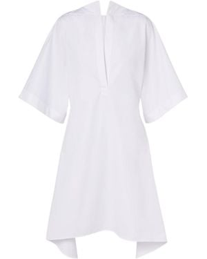 Jacquemus Moisson Cotton Poplin Top - White