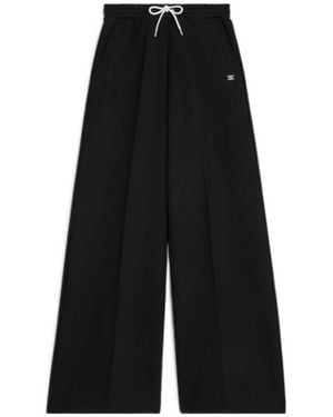 Celine Flared Joggers - Black