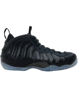 Nike Air Foamposite One Lace-Up Sneakers - Black
