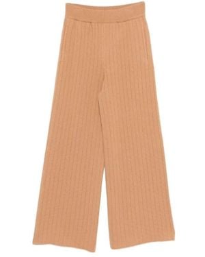 Eleventy Ribbed Pants - White