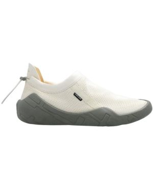 Stone Island Shadow Project Slip-On Trainers - White