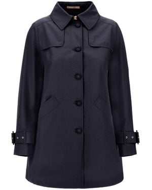 Herno Delon Trench Coat - Blue