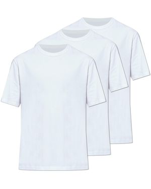 Officine Generale Officine Générale Pack Of Three Crew-Neck T-Shirts - White