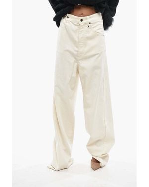 DARKPARK Ines Wide-Leg Jeans - Natural