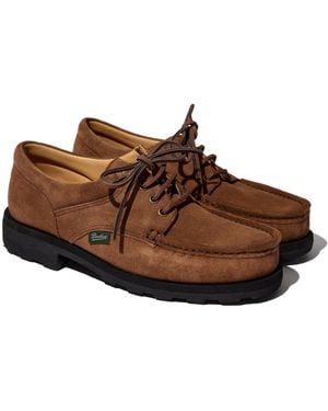 Paraboot Round-Toe Loafers - Brown