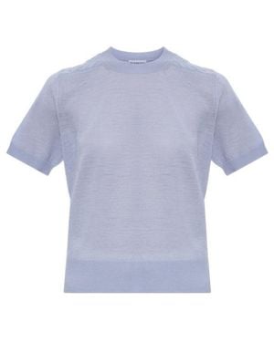 Burberry Short-Sleeved Pullover - Blue