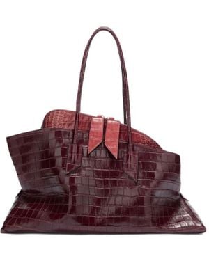 The Attico The La Passeggiata Medium Tote Bag - Red