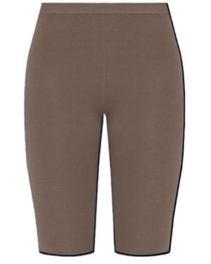 Entire studios Ribbed Shorts - Brown