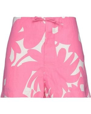 Marni Two-Tone Patterned Shorts - Pink