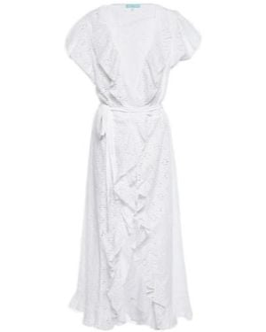 Melissa Odabash Brianna Cotton Maxi Dress - White