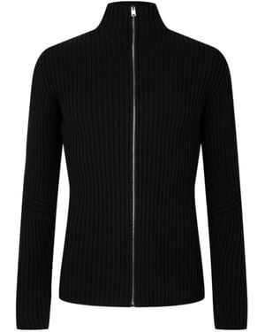 Prada Zip-Up Jumper - Black