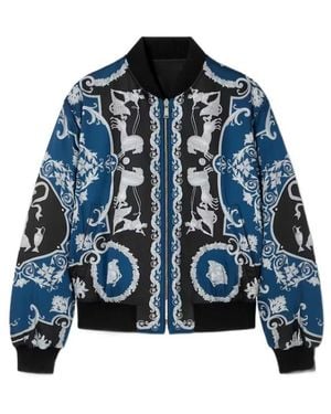 Versace Reversible Blouson Jacket - Blue