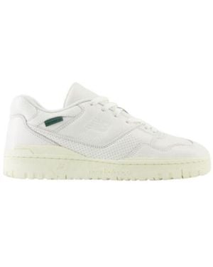 New Balance Logo Professional Sports Shoes - White