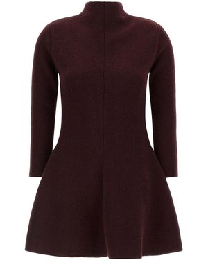 Magda Butrym Long-Sleeved Dress - Purple