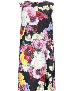 Dolce & Gabbana Floral-Print Dress - White
