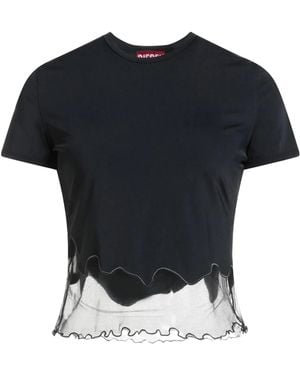 DIESEL Plain Colour Top - Black