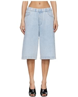 Entire studios Spar Denim Shorts - Blue