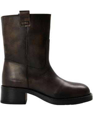 Alohas Rajan Boot Ankle Heeled Boots - Black