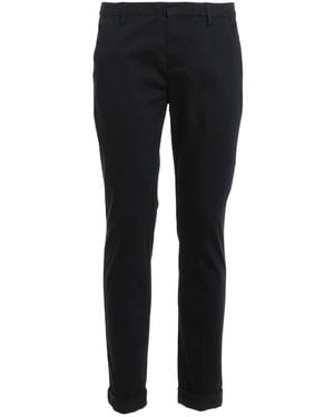 Dondup Slim Cut Stretched Chinos - Black