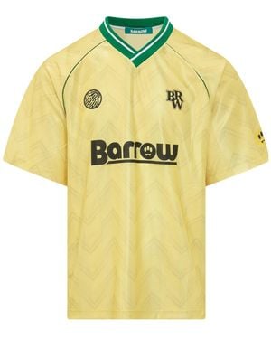 Barrow Logo Printed T-Shirt - Yellow