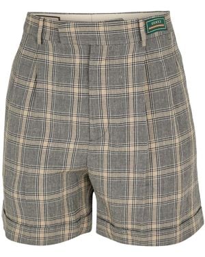 Gucci These Tailored Wool Shorts - Grey