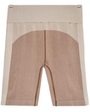 Loewe Knitted Seamless Shorts - Natural