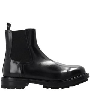 McQueen Tread Chelsea Boots - Black