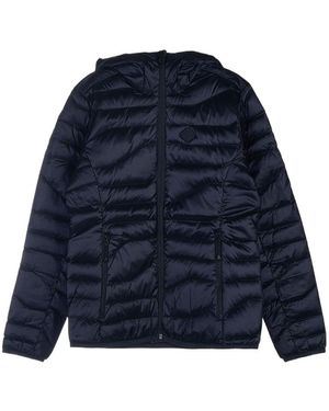 J.Lindeberg Quilted Zippered Cotton Jacket - Blue
