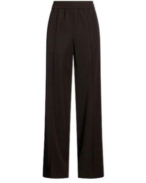 Dolce & Gabbana Solid-Color Loose Trousers - Black