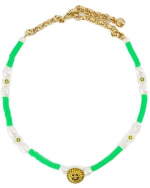 Shourouk Happy Necklace - Green