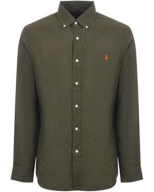 Polo Ralph Lauren Linen Shirt - Green