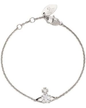 Vivienne Westwood Reina Crystal Bracelet - Metallic