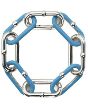 Bottega Veneta Chains Sterling- Bracelet - Blue